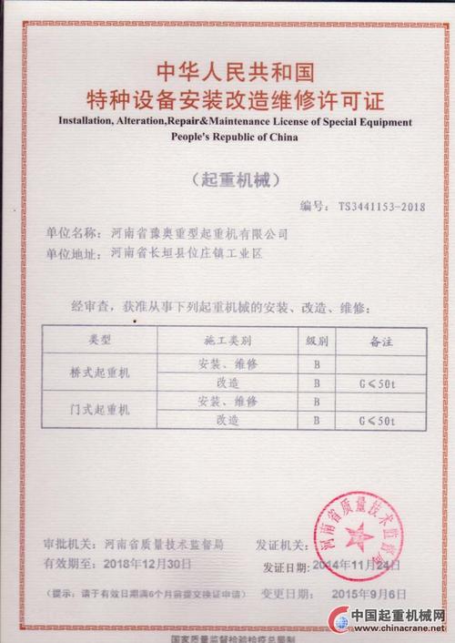 如何获取特种设备安装改造修理许可证？—全面解读资质申请流程